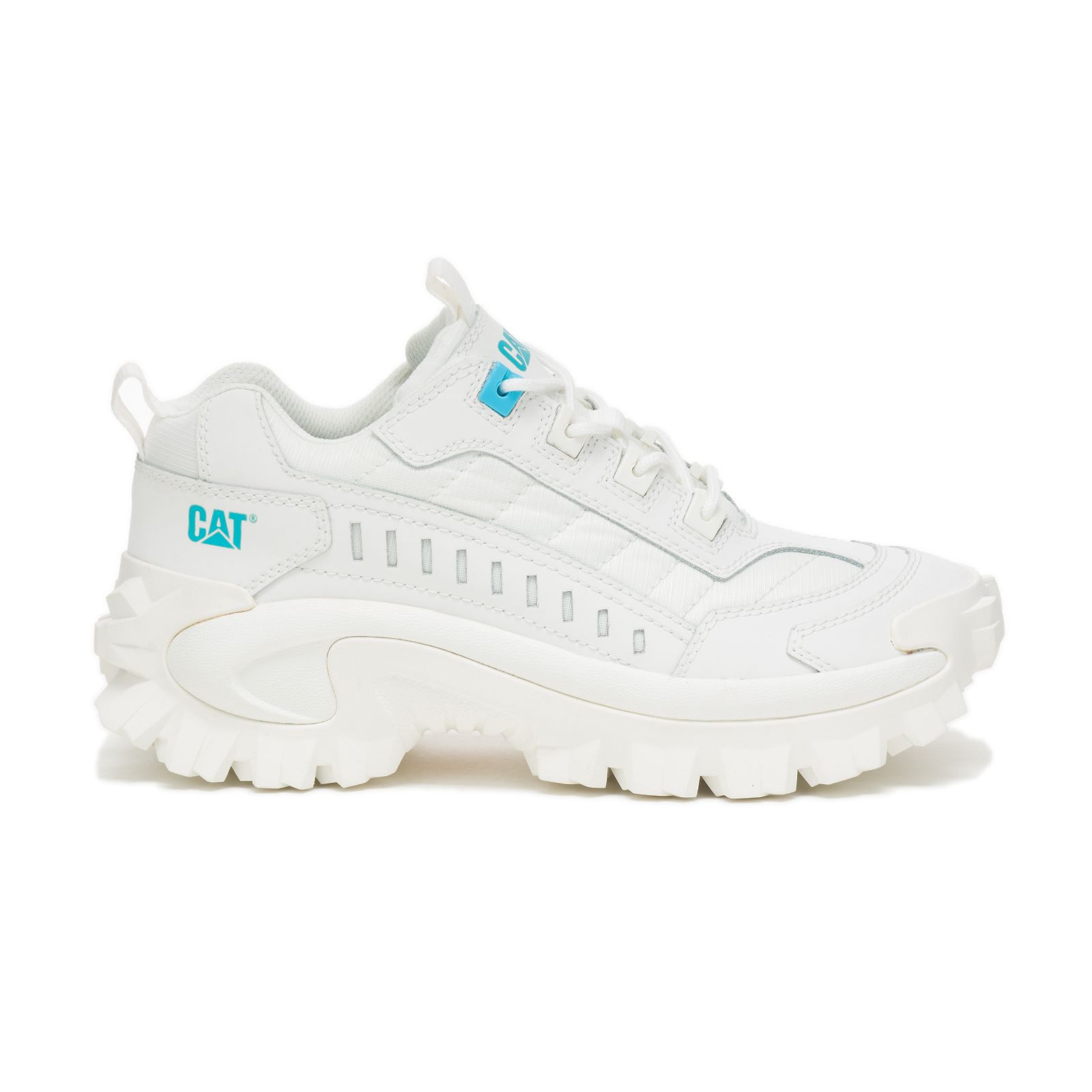 Caterpillar Intruder Philippines - Mens Casual Shoes - White/Blue 74820TNJM